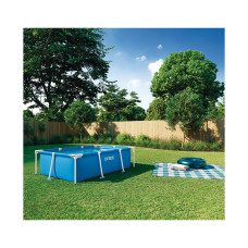 Каркасный бассейн Rectangular Frame 220 x 150 х 60 см, INTEX, 28270NP, Винил, 1662 л., Стальной каркас, Синий, Цветная коробка