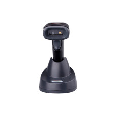 Сканер штрих-кода, Honeywell, Voyager 1472G (1472G2D-2USB-5-R), с подставкой, ручной, 1D/2D, беспроводной, Bluetooth, кабель 3м., черный