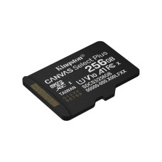 Карта памяти, Kingston, SDCS3/256GBSP, MicroSDXC 256GB, Canvas Select Plus, A1, U1, V10, без адаптера SD Карта памяти, Kingston, SDCS3/256GBSP, MicroSDXC 256GB, Canvas Select Plus, A1, U1, V10, без адаптера SD
