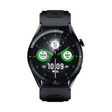 Смарт часы, TECNO, Watch Pro 3, WP03, Дисплей 1.43" цветной AMOLED-экран, Разрешение 466 x 466, Водонепроницаемые (IP68), Вес 56 гр, (Black) Чёрный