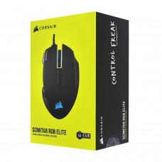 Мышь Corsair, Scimitar RGB, Optical, 18000 dpi, USB, Черный 