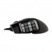 Мышь Corsair, Scimitar RGB, Optical, 18000 dpi, USB, Черный Mouse 17 button, 1.8m cable, black, [CH-9304211-EU]