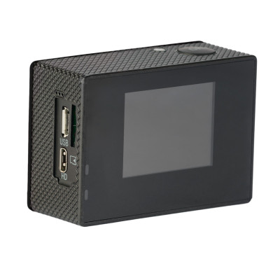 Экшн-камера, SJCAM, SJ4000WIFI, 1080P/30 к/с, MicroSD до 32 Гб, Процессор NTK 96655, Разрешение фото 4032х3024, 12 МП 170°, Wifi 10 м , 900mAh, 1.5" сенсорный дисплей, Чёрный