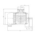 Асинхронный электродвигатель, WEG, 16257924, WGOST-L100L, 4 kW, 4 Пол, B3T, 220/380 В, 50 Гц, IE1, IP55, Std.