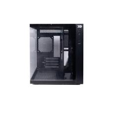 Компьютерный корпус, XG, Cube, Mini-ITX, Micro-ATX , USB 2.0x1, USB 3.0x1, Высота процессорного кулера 157мм, Длина VGA до 320мм, 2*3.5"/2*2.5", Толщина 0.4мм, Без Б/П, Стекло,Черный