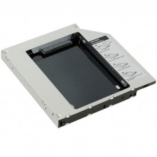 Адаптер для установки SSD/HDD вместо DVD в ноутбук, AgeStar, SSMR2S-1A 