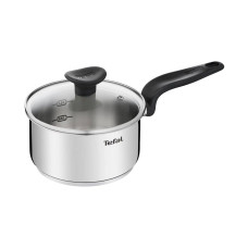 Набор посуды, Tefal, Primary E308S474, 4 предмета, Ковш 16 см, Кастрюля 20 см, Стеклянные крышки, Покрытие Нержавеющая сталь с зеркальной полировкой, Все типы плит