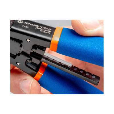Стриппер для оптоволокна , Jonard Tools, FDS-216, для зачистки кабелей FTTH drop размером 1,6 мм на 2,1 мм