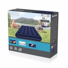 Матрас надувной Classic (Full) 191 х 137 х 22 см, BESTWAY, 67002, Винил, Синий, Цветная коробка