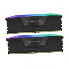 Оперативная память Corsair Vengeance RGB, CMH32GX5M2B6400C36 (1.4V), DDR5, 32 GB, black 