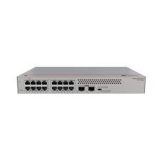 Коммутатор, Huawei, S110-16T2S, Неуправляемый, 16 портов 10/100/1000BASE-T, 2*GE SFP, стоечный