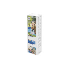 Каркасный бассейн Rectangular Frame 300 x 200 х 75 см, INTEX, 28272NP, Винил, 3834 л., Стальной каркас, Синий, Цветная коробка