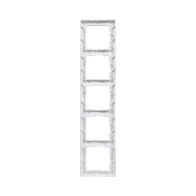 Рамка декор. универсальная 5-постовая, Legrand Suno, 721505, Белый
