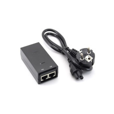 PoE адаптер, Ubiquiti, POE-48-24W-G, PoE Injector 48V 24W Gigabit, passive PoE, 10/100/1000Mbps Ethernet, 100-240V AC, 48В, 24W