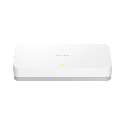 Коммутатор, D-Link, DGS-1008A/F1A, Неуправляемый, 8 портов 10/100/1000Base-T