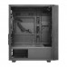 Корпус MATX mini tower APEX M201,4*120 fan, (без БП), черный Case 4*120 black