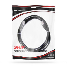 Патч Корд, SHIP, S3025BK0300-P, Cat.5e, UTP, LSZH, RJ-45, 3 м, Чёрный, Пол. пакет