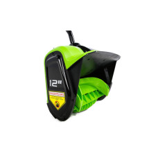 Снегоуборщик аккумуляторный, Greenworks, 2602607UB, 60V, 30 см, бесщеточный, с 1хАКБ 4 Ач и ЗУ