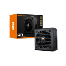 Блок питания, Cougar, GR 850, 850W, ATX 3.1, APFC, GOLD, 20+4 pin, 2*4+4pin, 6*Sata, 2*Molex, 3*PCI-E 6+2 pin, 1*12V-2x6, Вентилятор 12 см, Модульный, Кабель питания, Чёрный