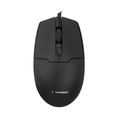 Мышь Gembird MOP-430, Optical, 1600 dpi, USB, Черный Mouse black