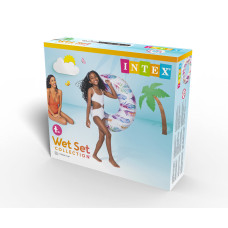 Круг для плавания Summer Dreams 97см, INTEX, 58263NP, Винил, 9+, С ручками, Три дизайна в ассортименте, Цветная коробка