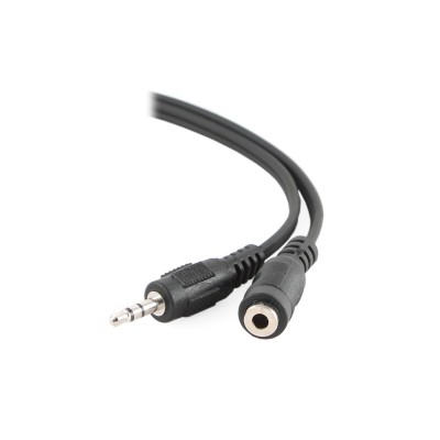 Аудиокабель Cablexpert CCA-423-3M, Черный Cable Audio, 3.5mm/m - 3.5mm/f, 3.0m, black