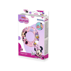 Круг для плавания Swim Tube 56 см, BESTWAY, 91040, Винил, 3+, Minnie & Friends, Розовый, Цветная коробка