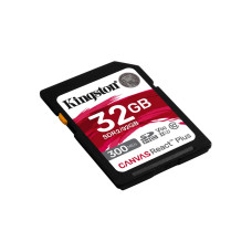 Карта памяти, Kingston, SDR2/32GB, SDHC 32GB, Canvas React Plus, UHS-II, U3, V90