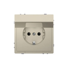 Розетка, MERTEN, MTN2310-6033, D-Life 16А с крышкой сахара