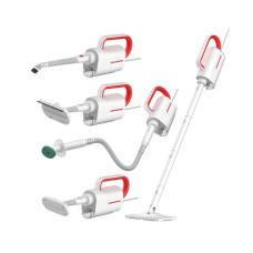 Пароочиститель многофункциональный, Deerma, Multifunctional Steamer ZQ610, Номинальная мощность 1700 Вт, Уничтожение до 99.99% микроорганизмов, Температура пара 105 градусов, Белый