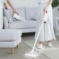 Пароочиститель многофункциональный, Deerma, Multifunctional Steamer ZQ610, Номинальная мощность 1700 Вт, Уничтожение до 99.99% микроорганизмов, Температура пара 105 градусов, Белый