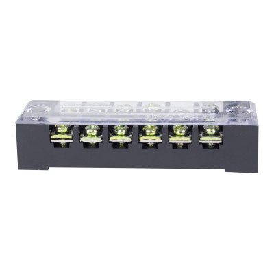 Колодка клеммная карболитовая, Deluxe, TB - 2506 (25A 6P)