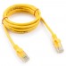 Патч-корд Cablexpert PP10-2M/Y, желтый Cable Patch cord UTP 5e-Cat 2 m