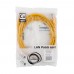 Патч-корд Cablexpert PP10-2M/Y, желтый Cable Patch cord UTP 5e-Cat 2 m