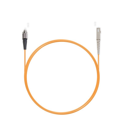 Патч корд оптоволоконный,, FC/UPC-SC/UPC MM OM1 62.5/125 Simplex 3.0мм 1 м, LSZH