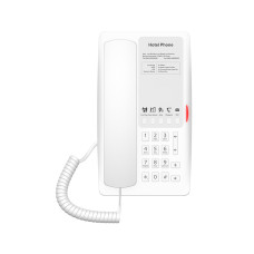 IP-телефон, Fanvil, H4W (B), IP-телефон, отельный, 2 SIP-линии, чёрный, 1xUSB, 1xRJ45, PoE, WIFI, без дисплея, 5 DSS-клавиш, блок питания в комплекте