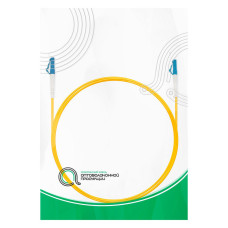 Патч корд оптоволоконный,, LC/UPC-LC/UPC SM 9/125 Simplex 2.0мм 1 м, LSZH