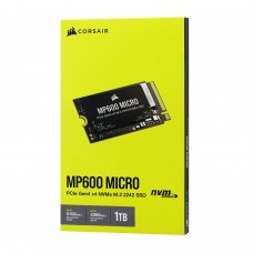 Твердотельный накопитель SSD M.2 PCIe Corsair MP600 Micro, CSSD-F1000GBMP600MCR, 1 TB 