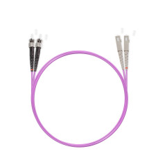 Патч корд оптоволоконный,, SC/UPC-ST/UPC MM OM3 50/125 Duplex 3.0мм 1 м,LSZH