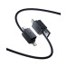 Интерфейсный кабель, Baseus, Versatile Two-for-Two (P10383000121-02), 60W, 2m, Черный