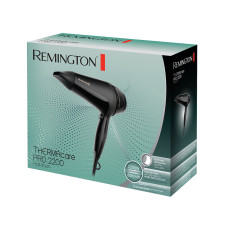 Фен, Remington, D5710, Мощность 2000W, 2 скоростных режима, 3 температурных режима, AC мотор, Длина шнура электропитания 180см, Черный
