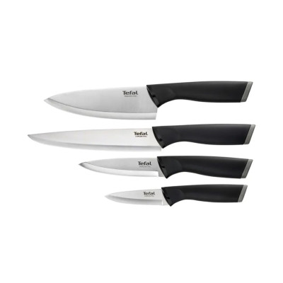 Набор ножей, Tefal, Сomfort knives K221S475, 4шт, Материал лезвий - Нержавеющая сталь, Длина лезвия: 9, 12, 20, 20 см