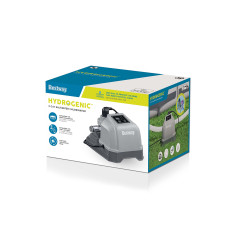 Хлоратор Hydrogenic для бассейнов, BESTWAY, 58773, Пластик, Производительность 2г/час, 75 тест-полосок в комплекте, Серый, Цветная коробка