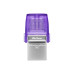 USB-накопитель, Kingston, DTDUO3CG3/64GB, 64GB, USB 3.2, Фиолетовый USB-накопитель, Kingston, DTDUO3CG3/64GB, 64GB, USB 3.2, Фиолетовый