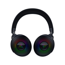 Гарнитура, Razer, Kraken V4 Pro, RZ04-05160100-R3M1, Игровая гарнитура, Динамики 40 мм, 7.1 Surround Sound, 20 - 28000 Гц, 98 дБ, 32 Ом, Микрофон однонаправленный выдвижной, 100 - 10000 Гц, -42 дБ, Беспроводные / Проводные, 2.4 ГГц / Bluetooth 5.3 / USB /