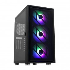 Корпус MATX mini tower SAMA ZQ, black 