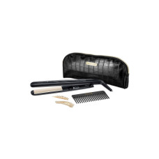 Выпрямитель для волос, Remington, S3505GP, 9 температурных режимов, Температура нагрева 150-230 °С, Размеры пластин 2.5х11см, Нагрев за 15 сек, Ионизация, Термоизолированный наконечник, Автоотключение, Защита от перегрева, Чехол для хранения, Длина шнура 