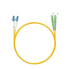 Патч корд оптоволоконный,, SC/APC-LC/UPC SM 9/125 Duplex 3.0мм 1 м, LSZH