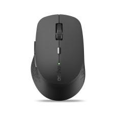 Компьютерная мышь, Rapoo, M300 Silent, 1600dpi, 2.4G, Bluetooth 3.0/4.0, Multi-mode, Беспроводной 2.4 ГГц, Эффективная дистанция 10 м., Батарейки в комплекте, До 12 месяцев на одном заряде батареек, Темно-серый