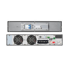 Источник бесперебойного питания, APC, Easy UPS SRV10KRIRK, Комплект: SRVPM10KRI- 1шт, SRVRK1-1шт, SRV192RBP-9A- 1шт, SRVRK2- 1шт, Онлайн, Мощность 10000ВА/10000Вт, Стоечный 4U, 230В, Вых:клеммная колодка, Intelligent Card Slot, LCD, W/ Rail Kit, Чёрный